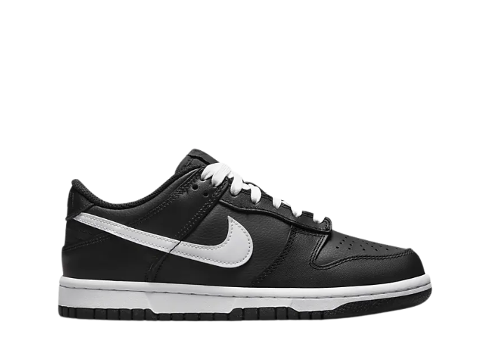 Nike Dunk Low Black White (GS) - DH9765-002 Raffles and Release Date