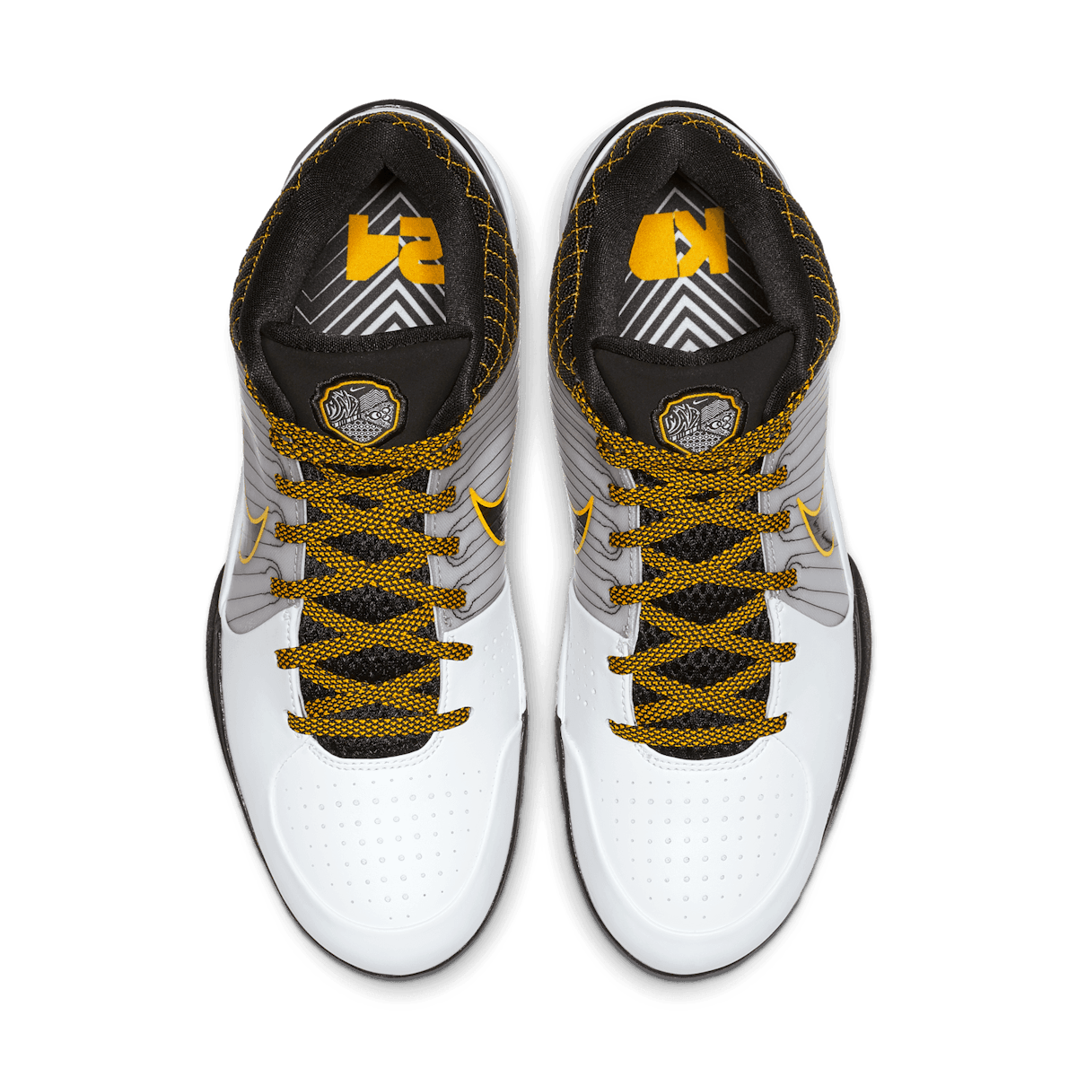 Nike Kobe 4 Protro White Black Del Sol - AV6339-101 Raffles and 