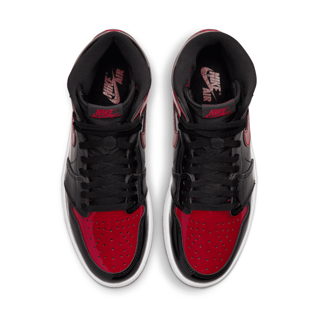 Air Jordan 1 High Patent Bred - 555088-063 Raffles and Release Date