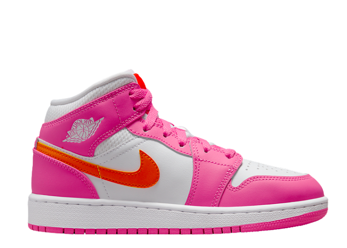 Jordan 1 Mid Pinksicle (GS) - DX3240-681 Raffles and Release Date