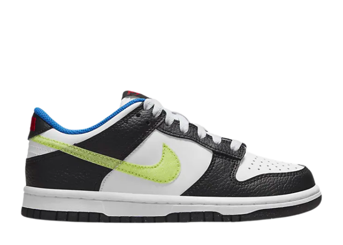 Nike Dunk Low Black Grey Volt Raffles and Release Date