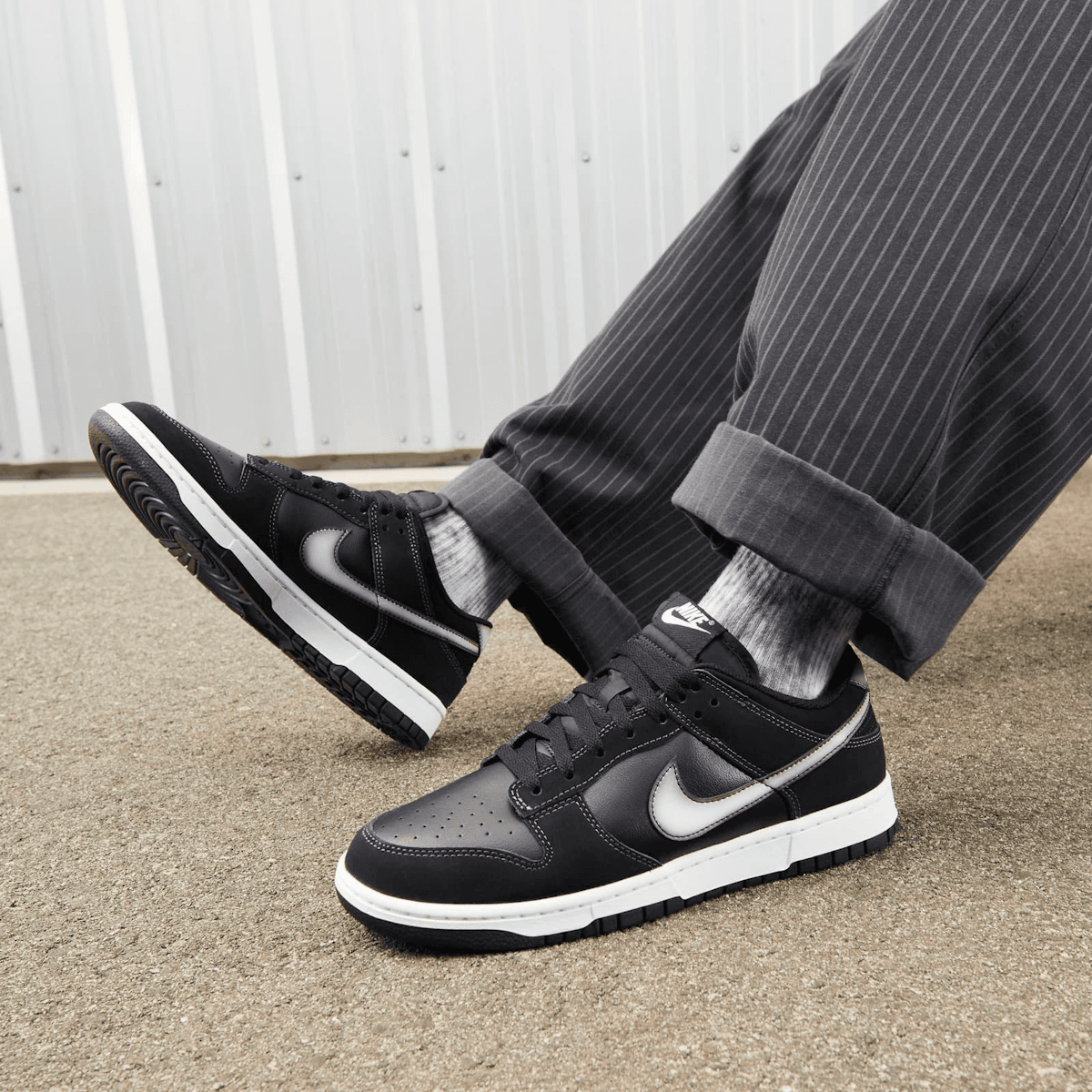 Nike Dunk Low Black White Anthracite - FD6923-001 Raffles and
