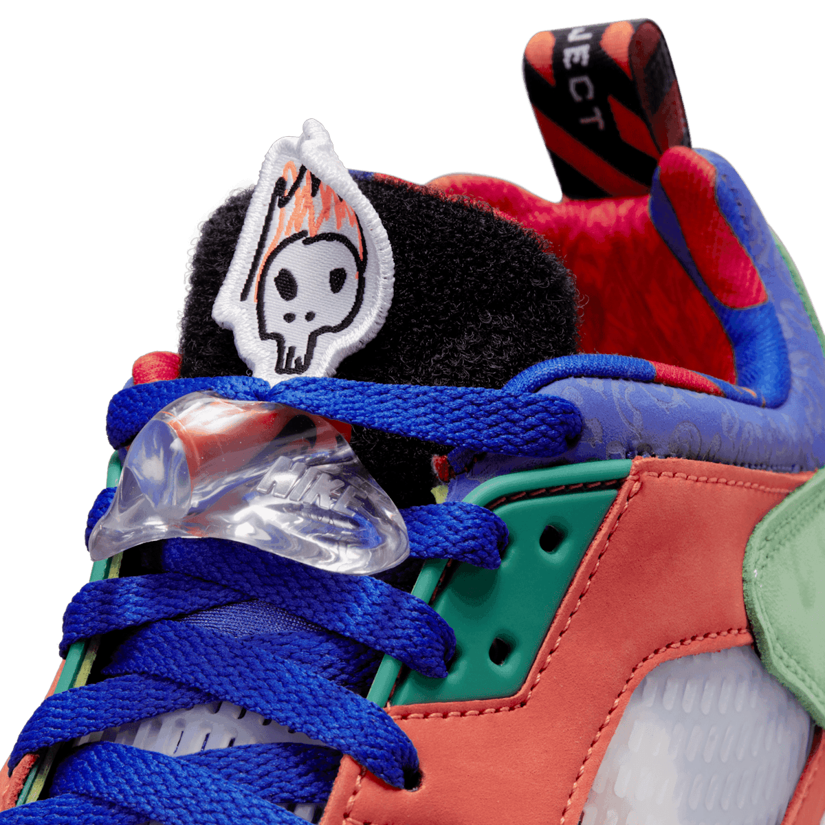 Air Jordan 5 Retro Low Doernbecher Mens Lifestyle Shoes (Blue/Multi) Free  Shipping