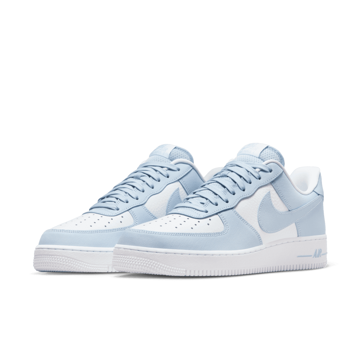Nike Air Force 1 Low Canvas Light Armory Blue - FZ4627-400 Raffles and ...