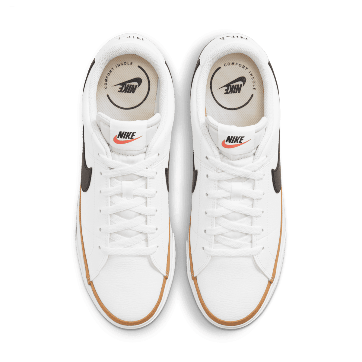 CU4150-102 Legacy Ochre Nike Desert and Court White Date - Raffles Release