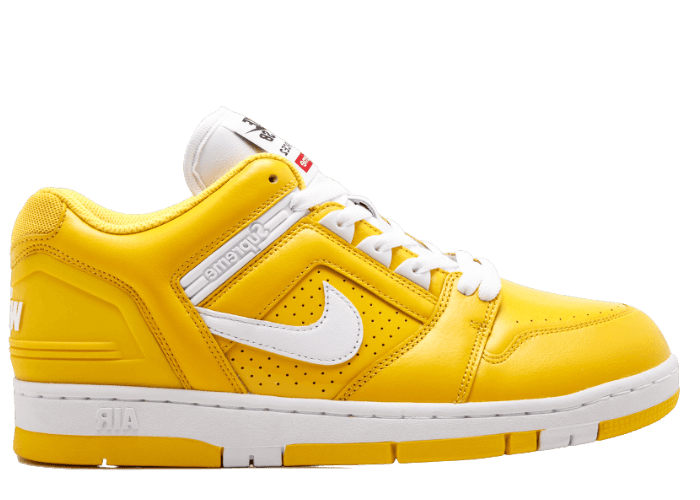 Nike Supreme Air Force 2 Yellow
