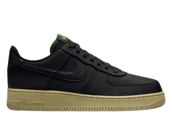 Nike Air Force 1 Low Sustainable Canvas Black - FJ4160-001 Raffles and ...