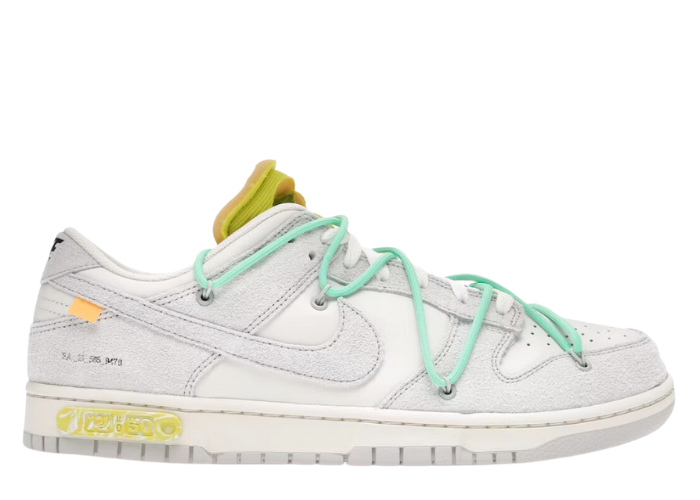 Nike Dunk Low Off-White Lot 7 Raffles and Release Date