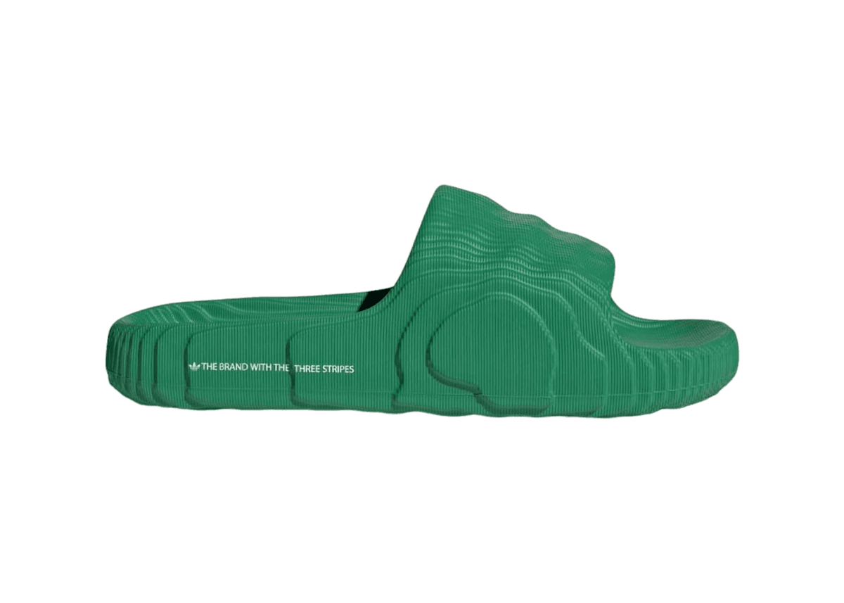 adidas Adilette 22 Slides 'Green White' - IF5395 Raffles and Release Date