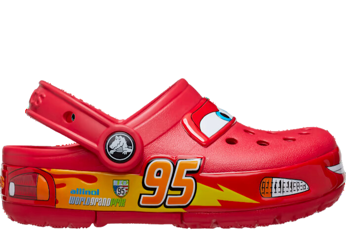 Crocs Classic Clog Lightning McQueen Raffles and Release Date | Sole ...