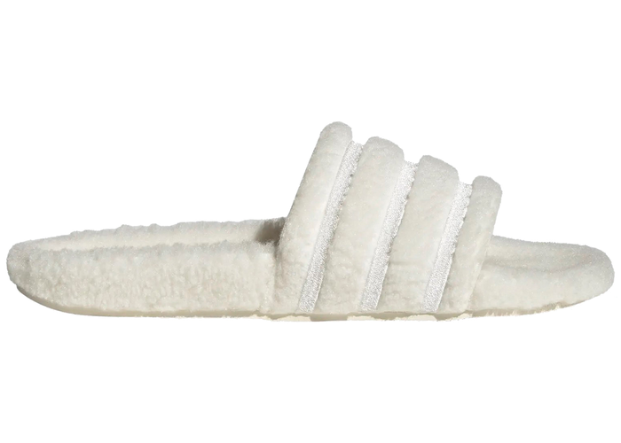 adidas Adilette Cozy Slides Off White
