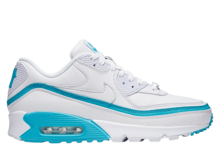 Air Max 90 Undefeated White Blue Fury