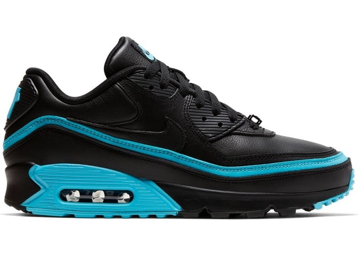 Air Max 90 Undefeated Black Blue Fury