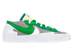 Nike Blazer Low sacai Medium Gray Classic Green