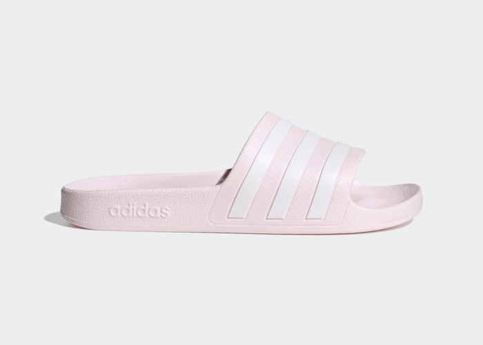 adidas Adilette Aqua Slides Almost Pink