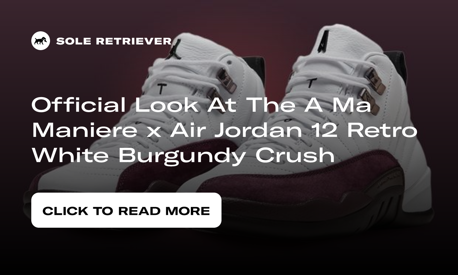 Official Look At The A Ma Maniere x Air Jordan 12 Retro White