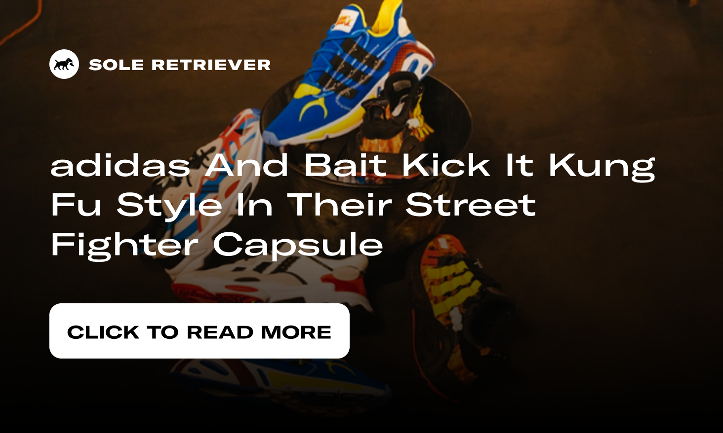 Bait x Adidas x 'Street Fighter' Ozweego and Lexicon Release Info