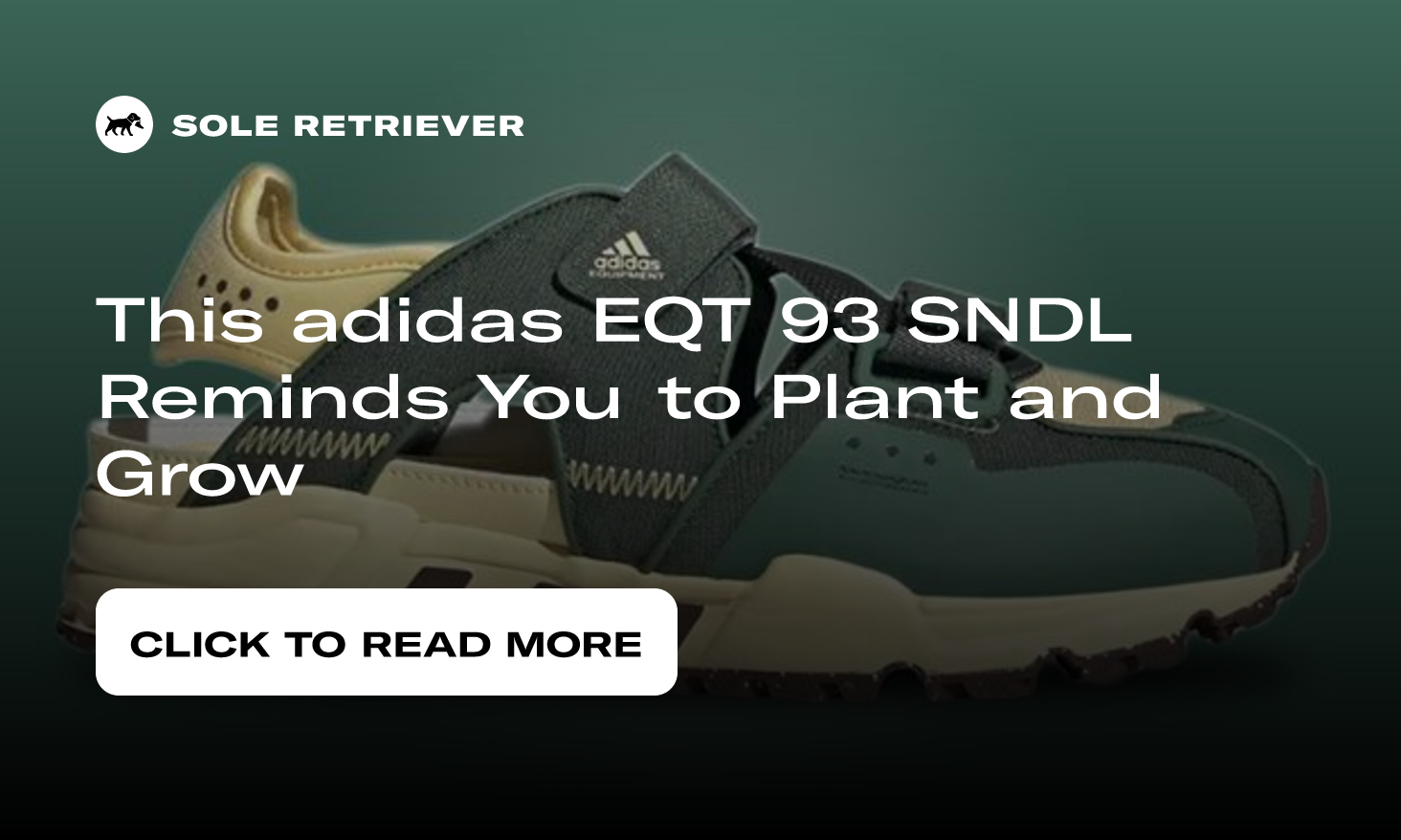 This adidas EQT 93 SNDL Reminds You to Plant and Grow