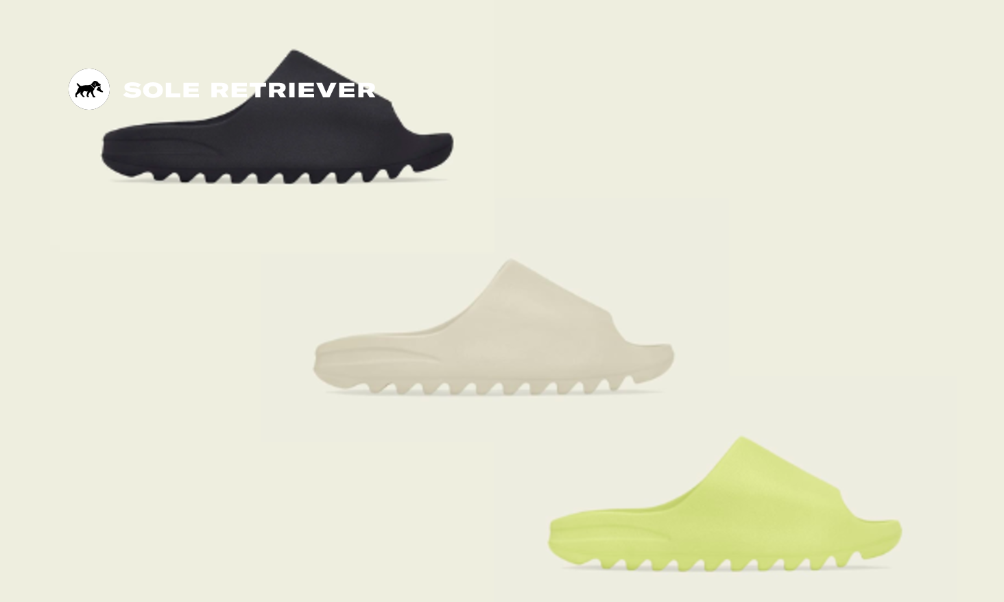 adidas YEEZY Slide Off-White/Green/Brown Restock