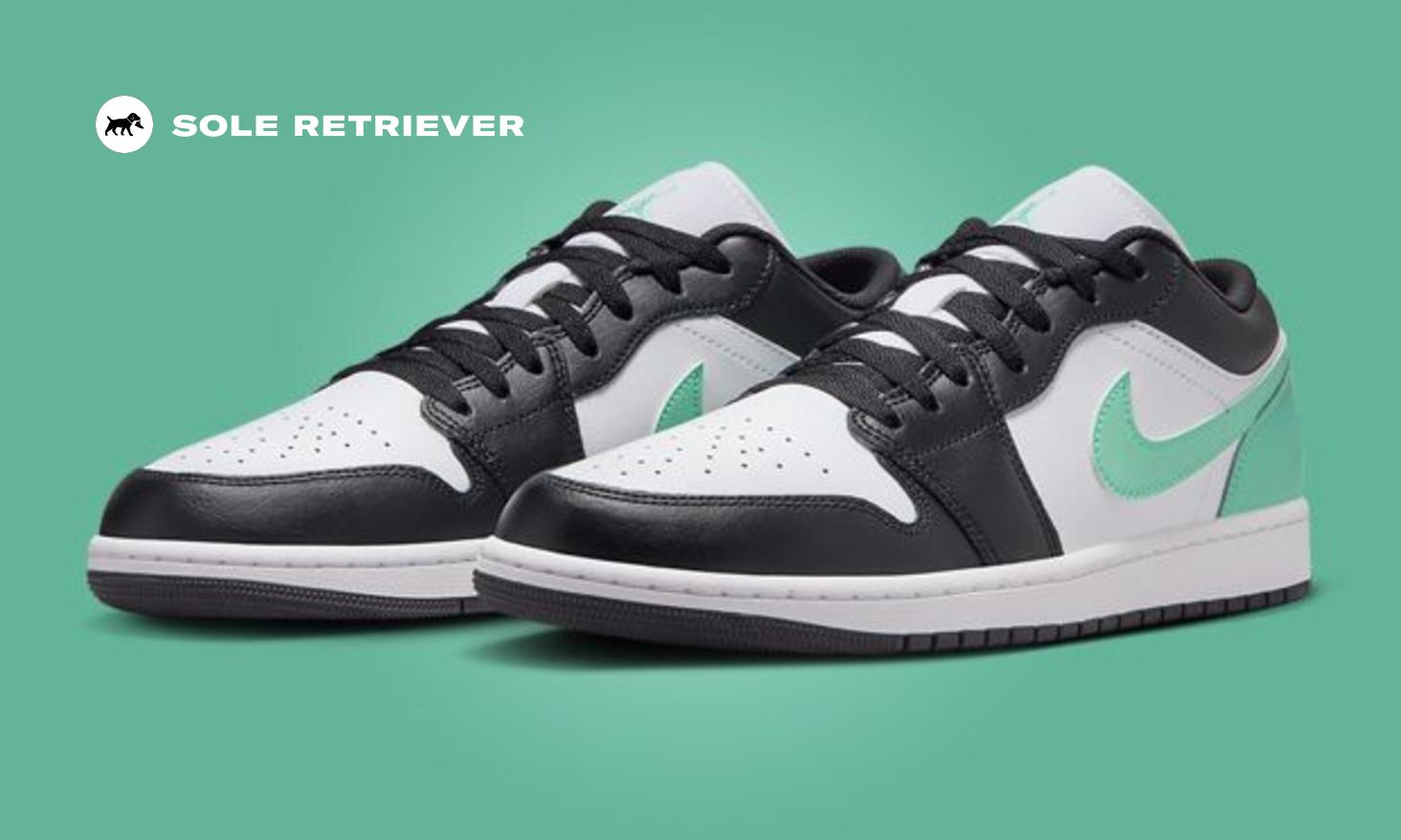 The Air Jordan 1 Low Green Glow Releases April 2024