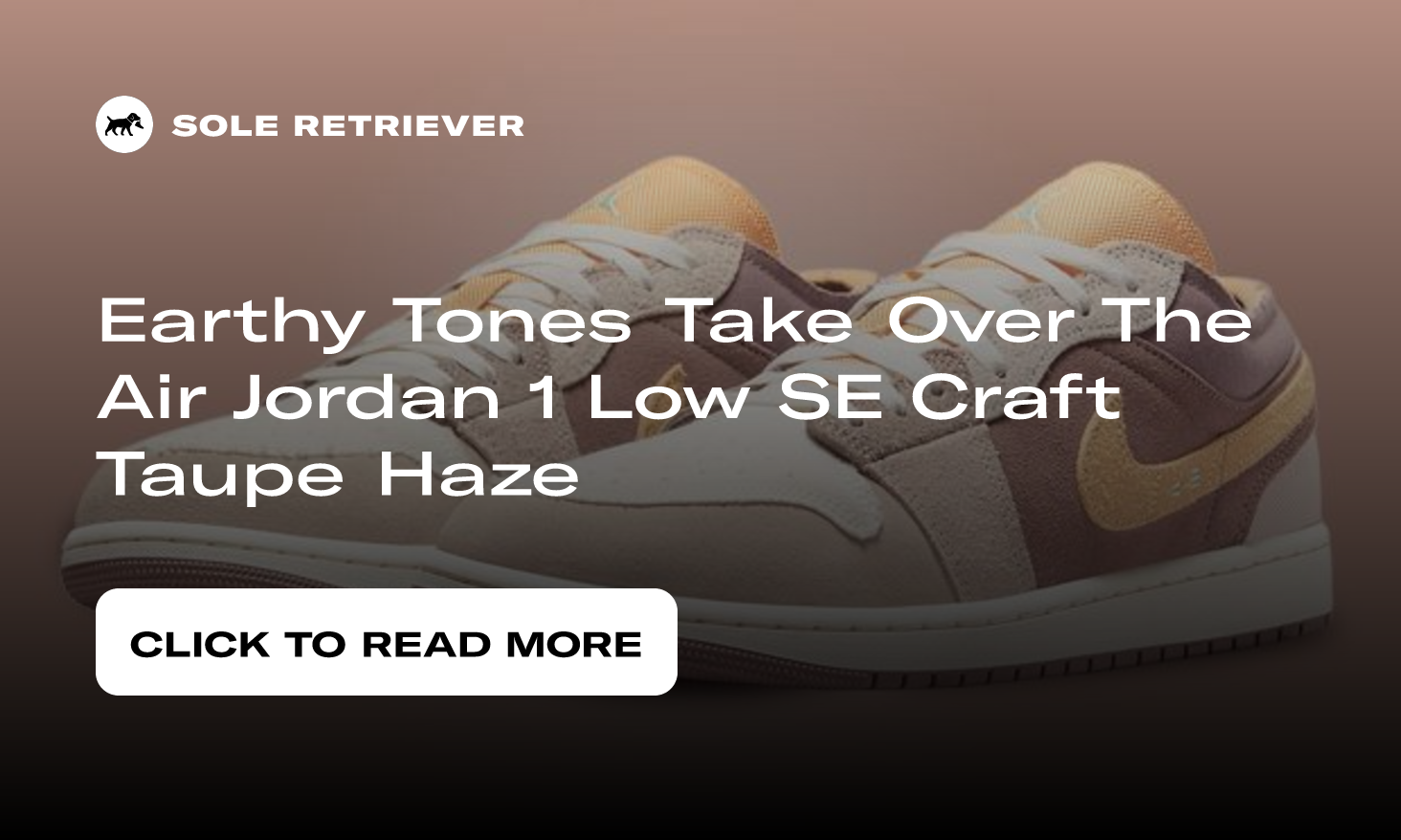 Air Jordan 1 Low SE Craft Inside Out - Taupe Haze