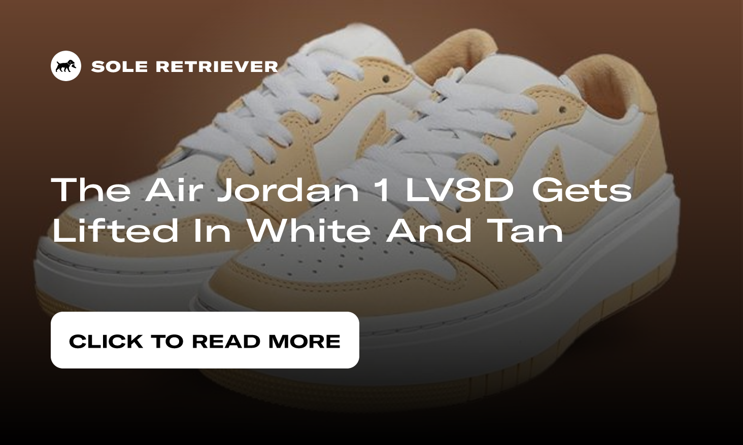 Air Jordan 1 LV8D Elevated White Tan