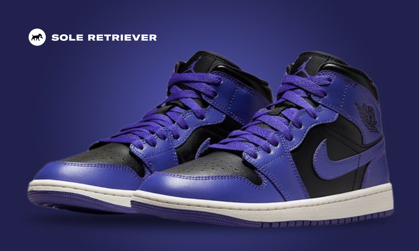 Air Jordan 1 Mid Dark Concord