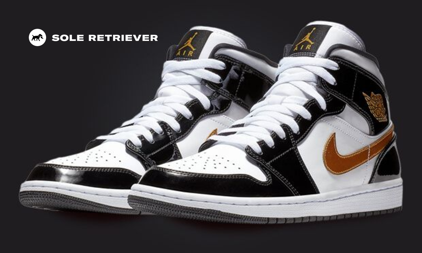 Air Jordan 1 High Black Gold 2023 Details - JustFreshKicks