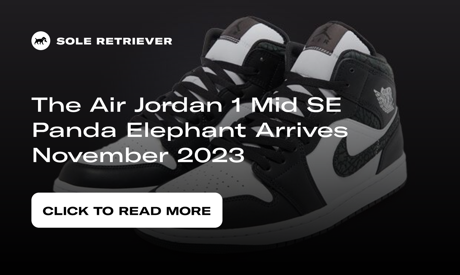 The Air Jordan 1 Mid SE Panda Elephant Arrives November 2023