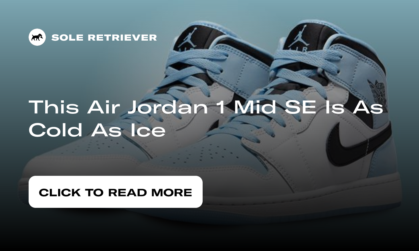 Nike Air Jordan 1 Mid UNC White Ice Blue Black DV1308-104 GS Mens Size New