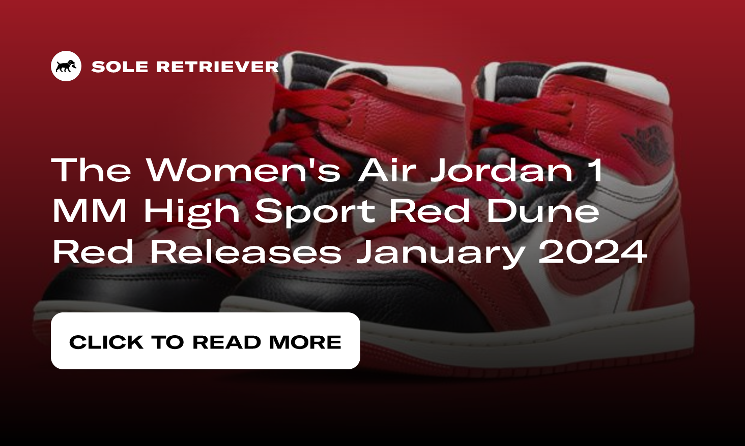 Air Jordan 1 High MM Sport Red/Black - FB9891-600