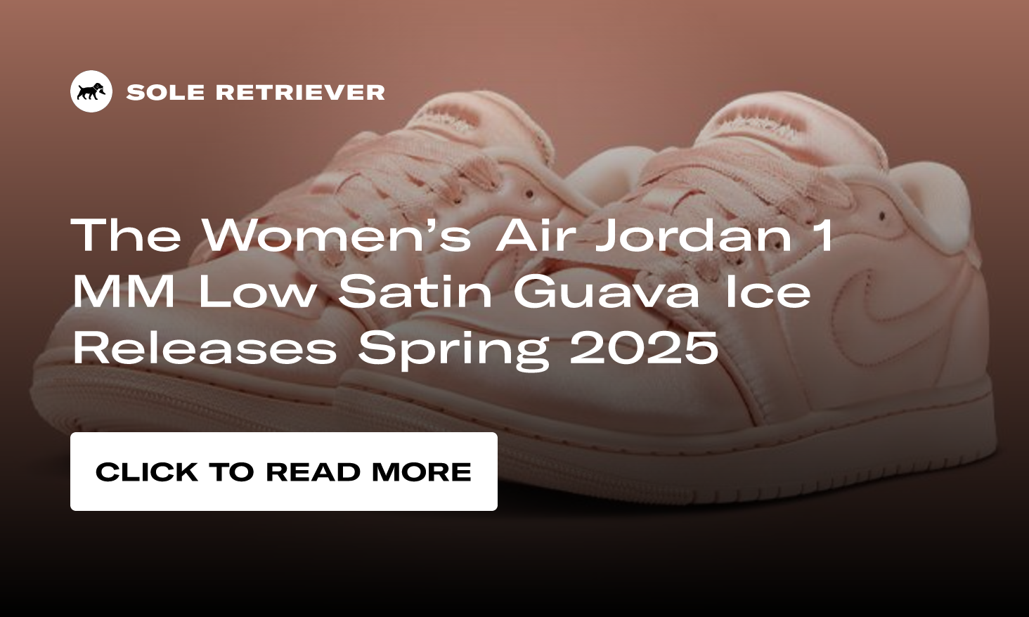 The Women’s Air Jordan 1 MM Low Satin Guava Ice Releases Spring 2025