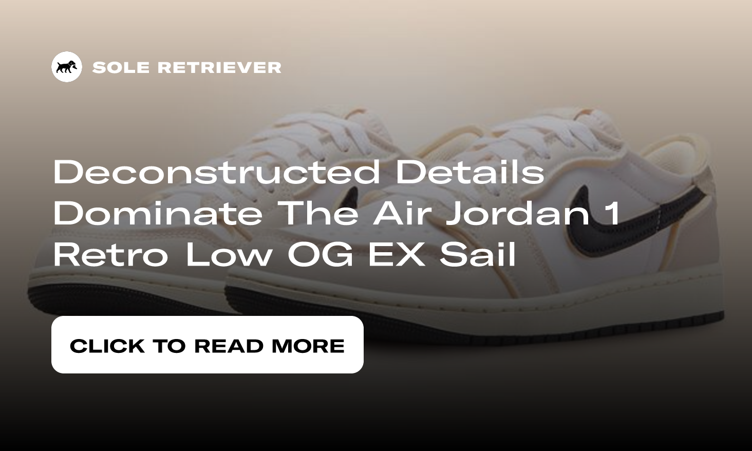 Air Jordan 1 Retro Low OG EX Sail