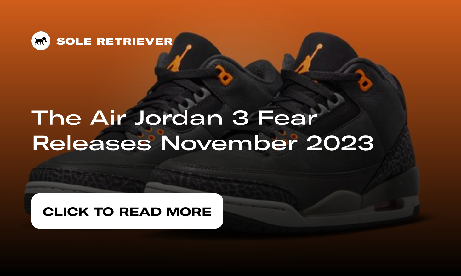 The Air Jordan 3 Fear Releases November 2023