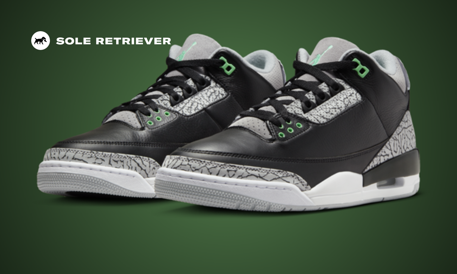 Air Jordan 3 Green Glow CT8532-031