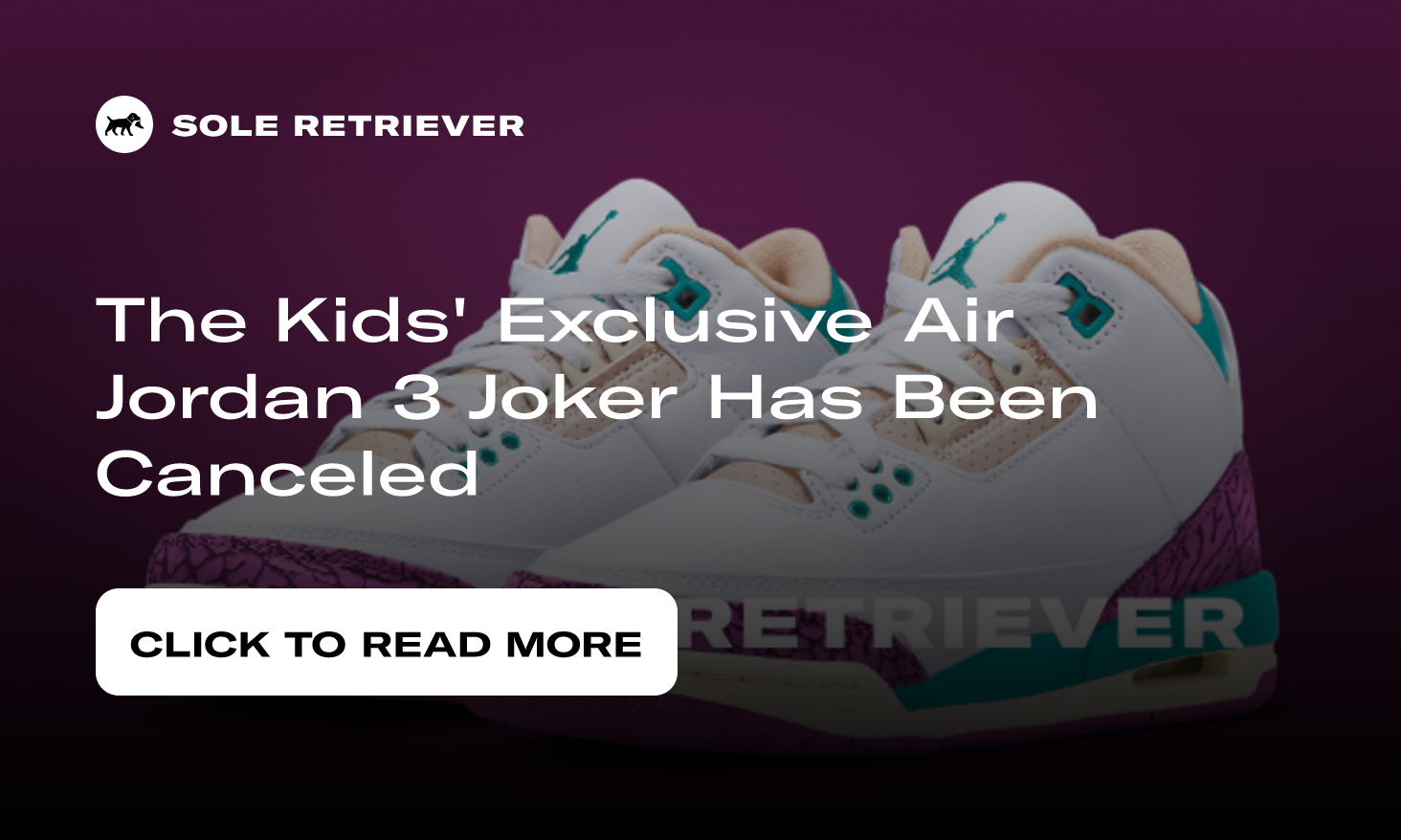 The Kids' Exclusive Air Jordan 3 Retro Joker Releases Spring 2025