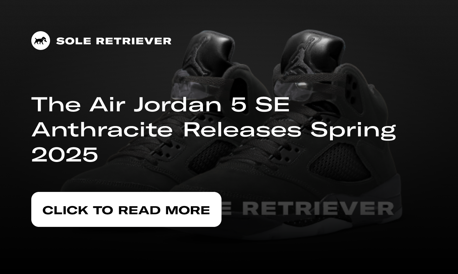 The Air Jordan 5 SE Anthracite Releases Spring 2025