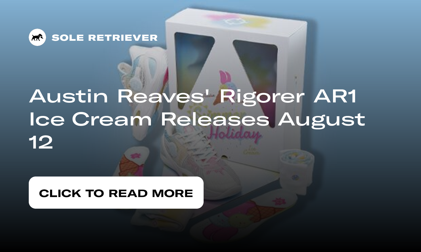Austin Reaves' Rigorer AR1 Ice Cream Releases August 12