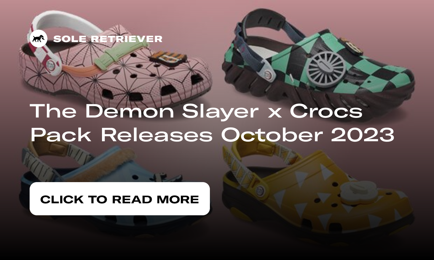 The Demon Slayer x Crocs Pack Releases October 2023