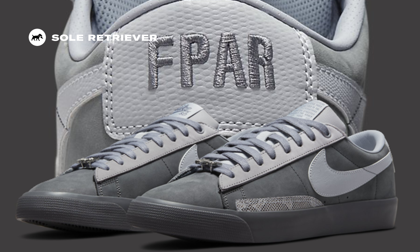 Official Images of the FPAR x Nike SB Blazer Low Cool Grey