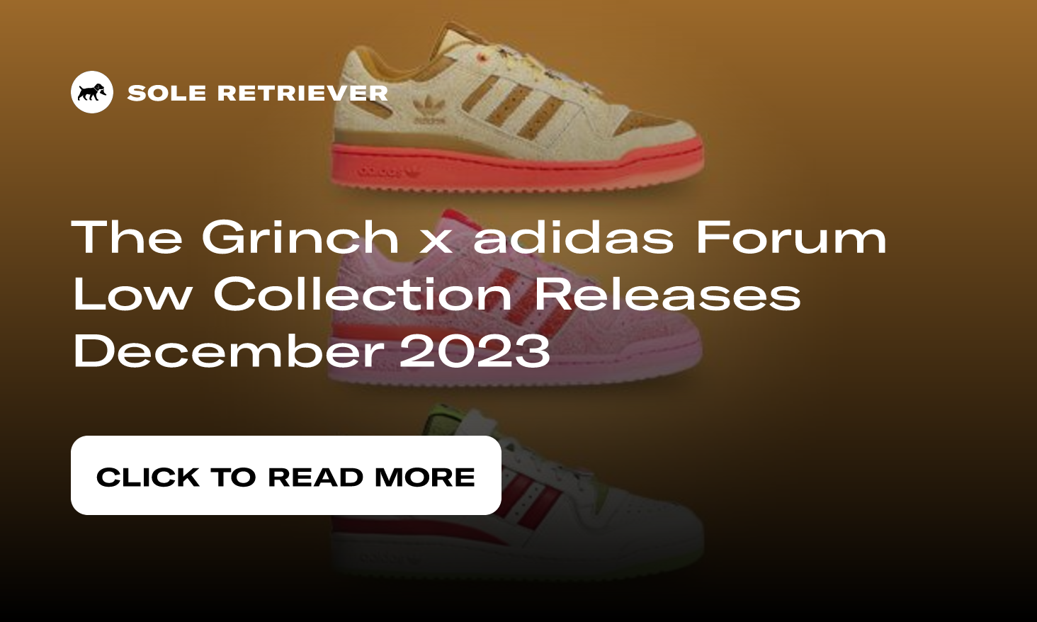 The Grinch x adidas Forum Low Collection Releases December 2023