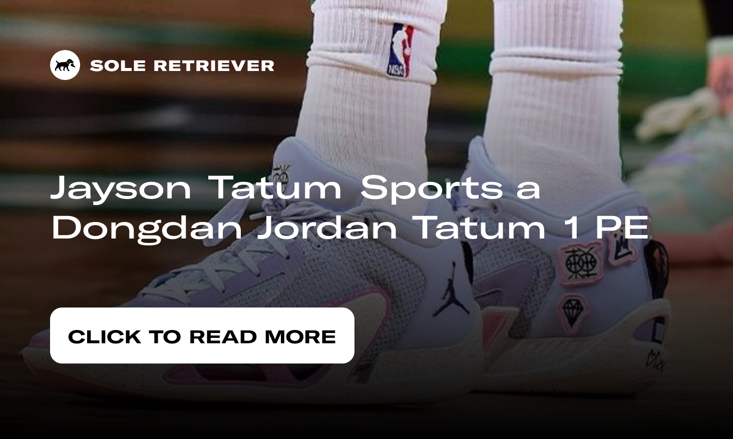 Jayson Tatum Sports a Dongdan Jordan Tatum 1 PE - Sneaker News