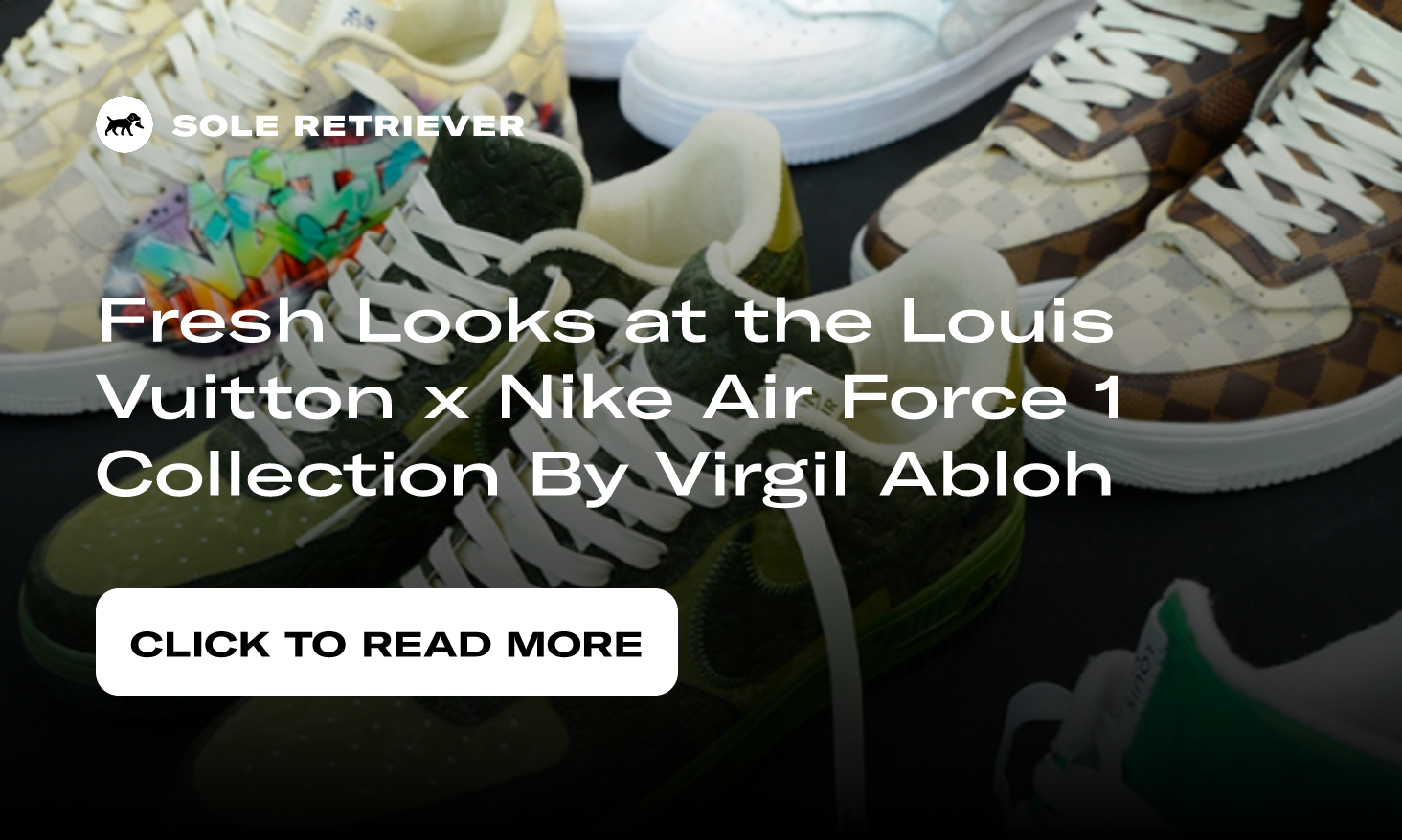 Virgil Abloh's Louis Vuitton x Nike “Air Force 1” Heading To