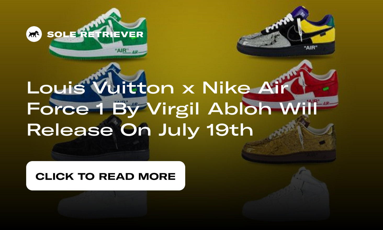 Nike x Louis Vuitton Air force 1 Mid by Virgil Abloh Sail