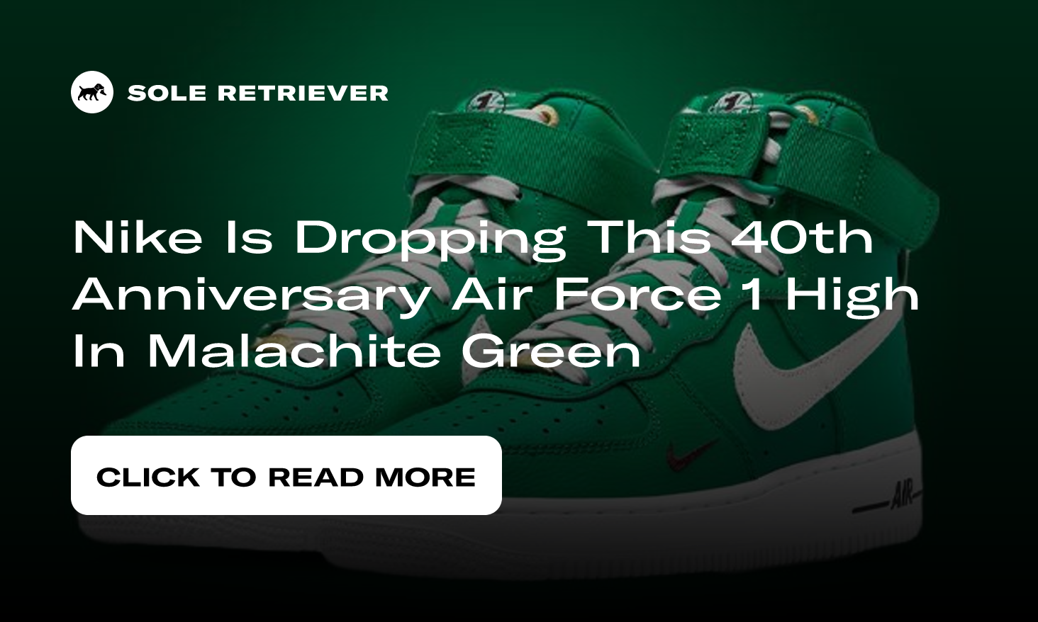 Nike Women's Air Force 1 '07 SE 40th Anniversary Malachite Green