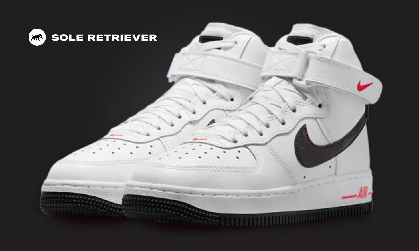 Nike Air Force 1 High GS White/Black FD1019-100