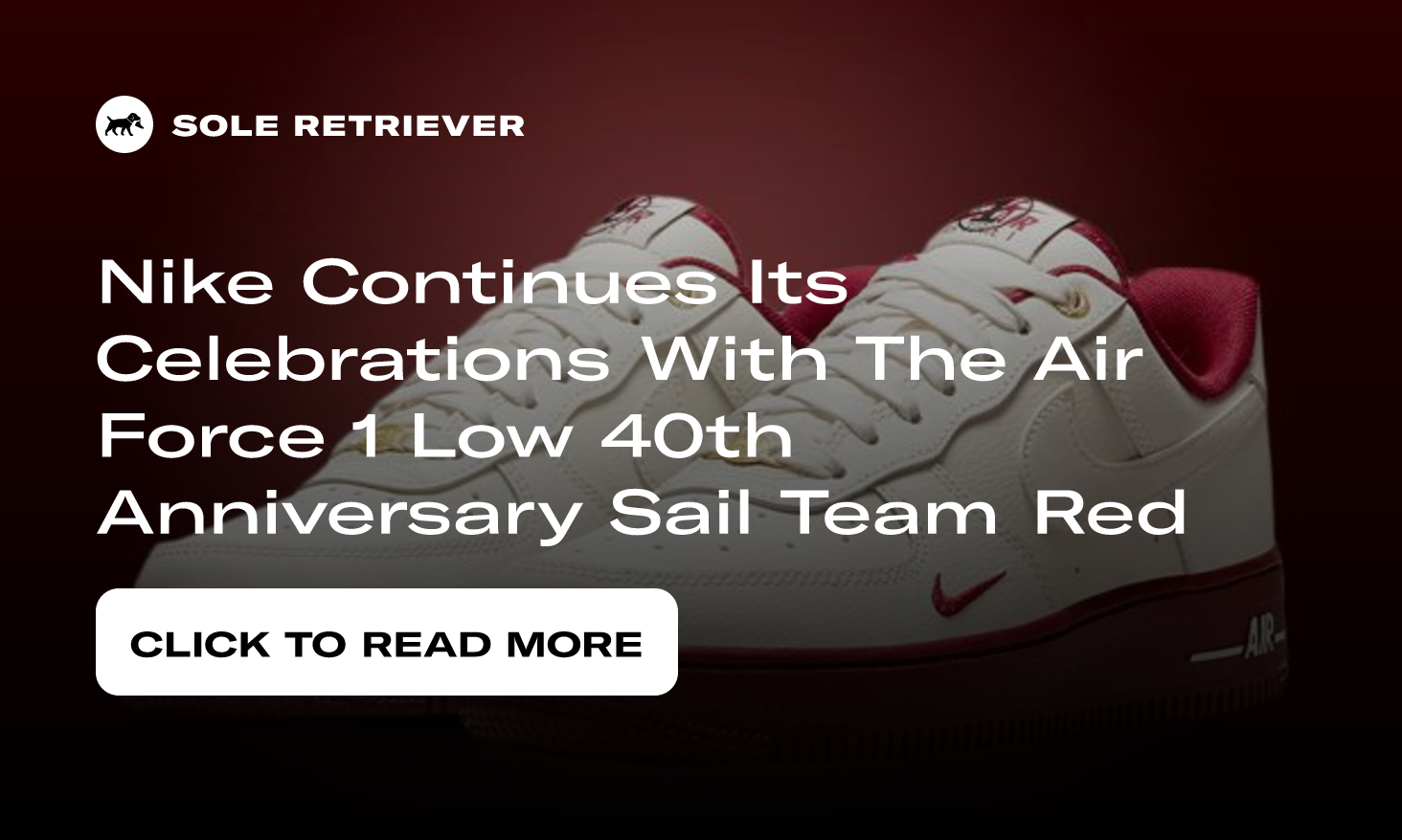 Size 6 - Nike Air Force 1 '07 SE 40th Anniversary - Sail Team Red 2022