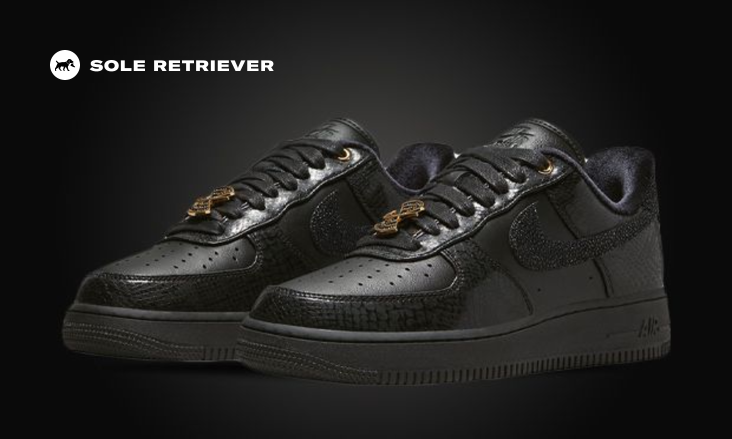 The Classic Black And Yellow Color Scheme Makes Its Way To The Nike Air  Force 1 Low •