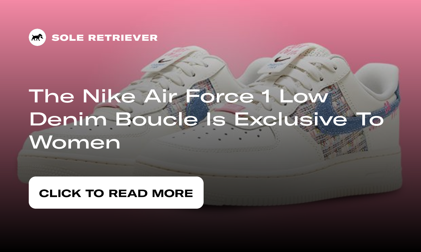 Nike Women's Air Force 1 Low 07 LX Denim Swoosh Boucle