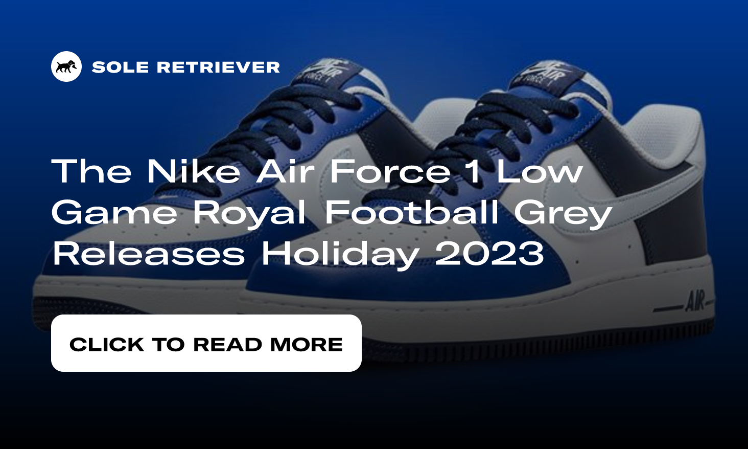 Nike - Men - Air Force 1 '07 LV8 - White/Football Grey/Game Royal